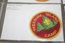 8 "Treasure" Camp Patches