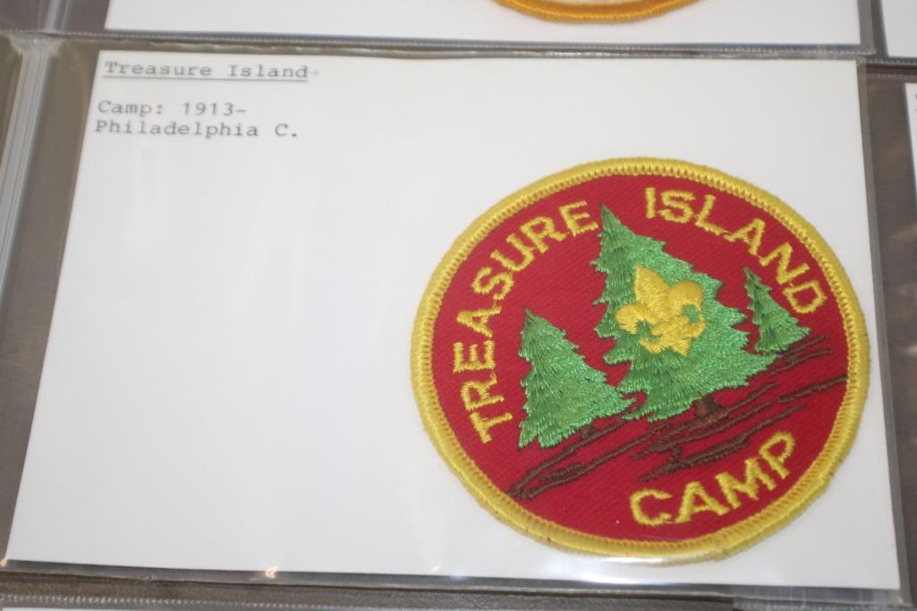8 "Treasure" Camp Patches