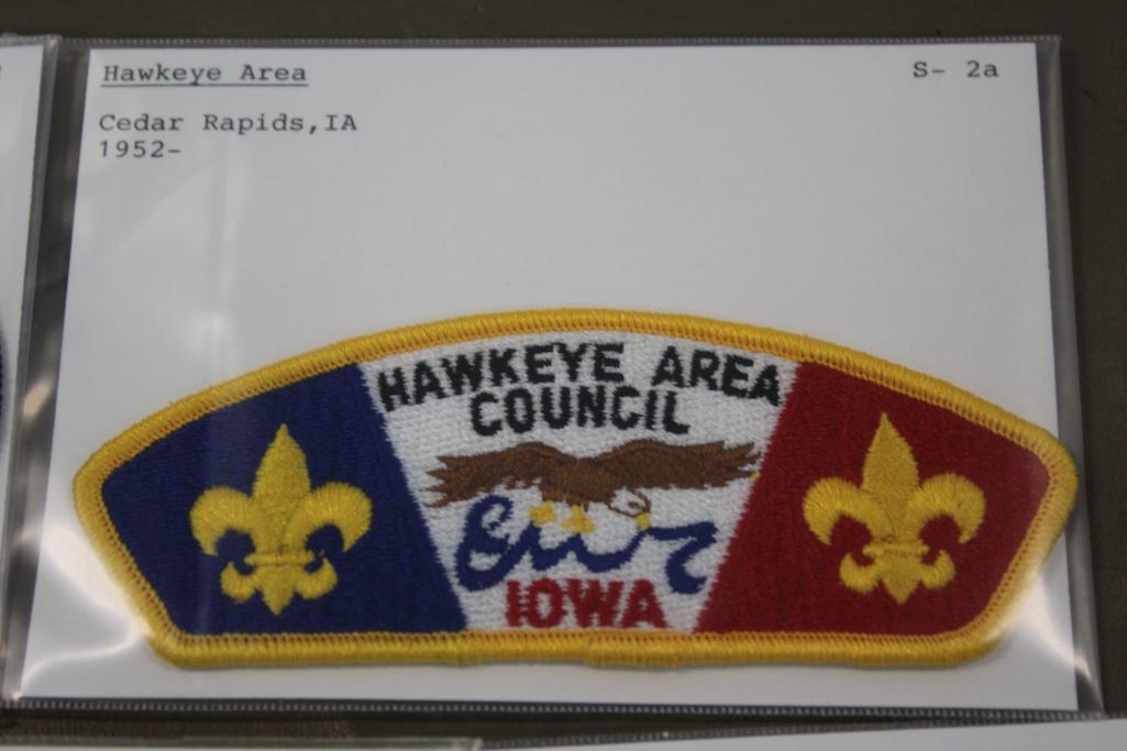 11 Cedar Rapids, Iowa Hawkeye Area Council BSA Patches