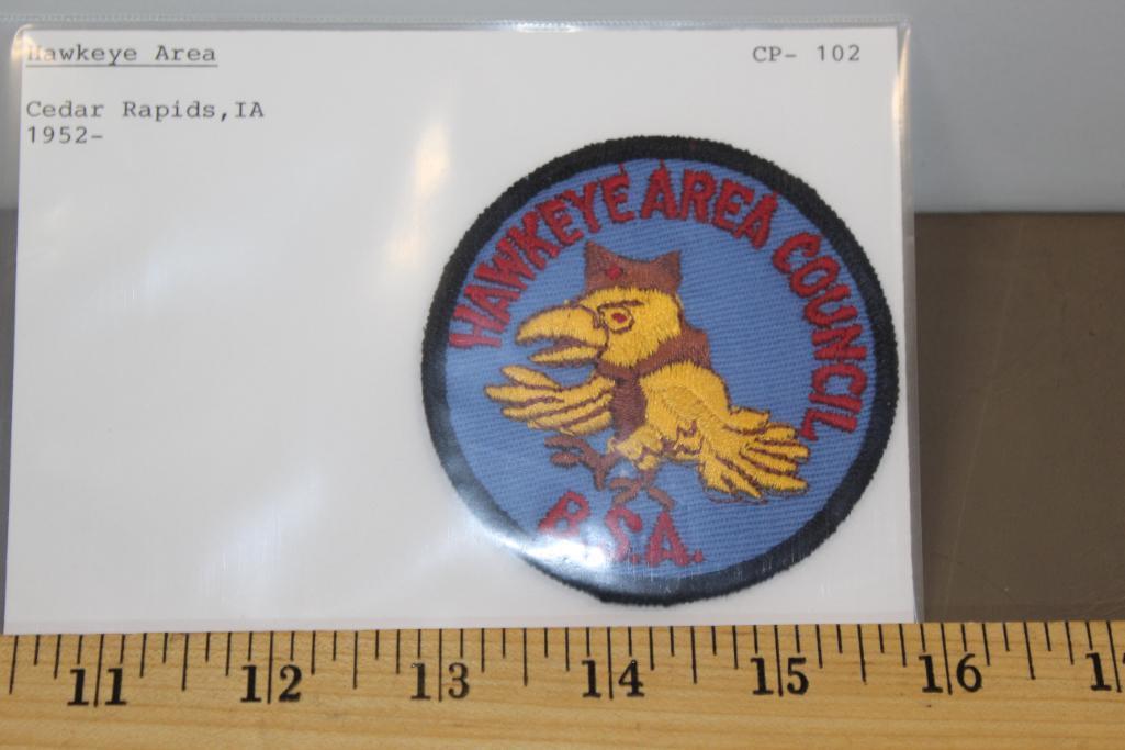 11 Cedar Rapids, Iowa Hawkeye Area Council BSA Patches