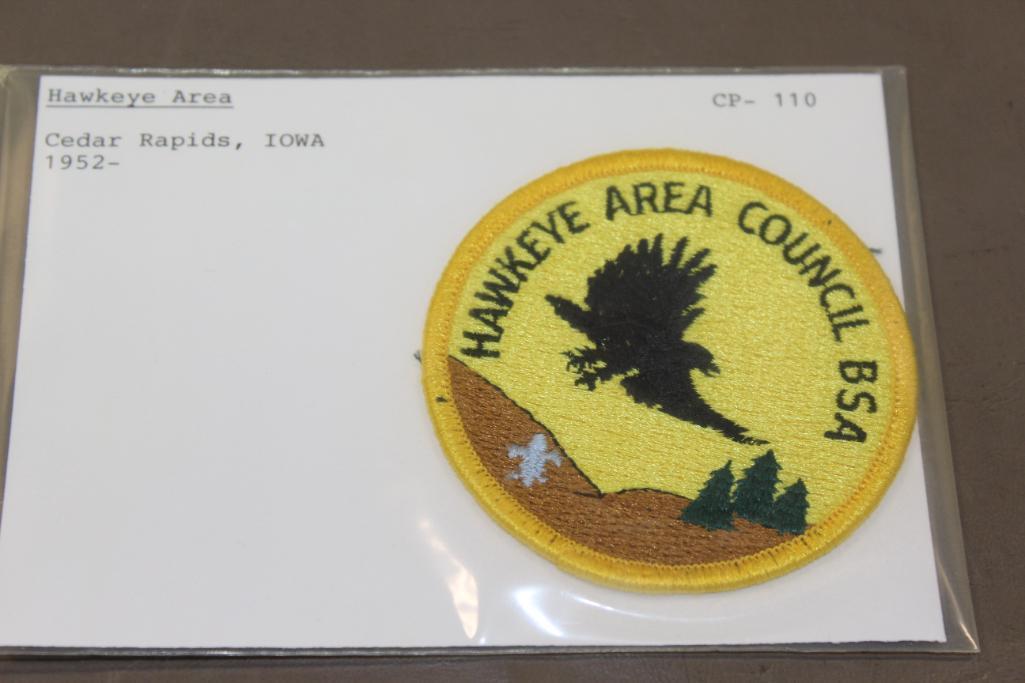 11 Cedar Rapids, Iowa Hawkeye Area Council BSA Patches