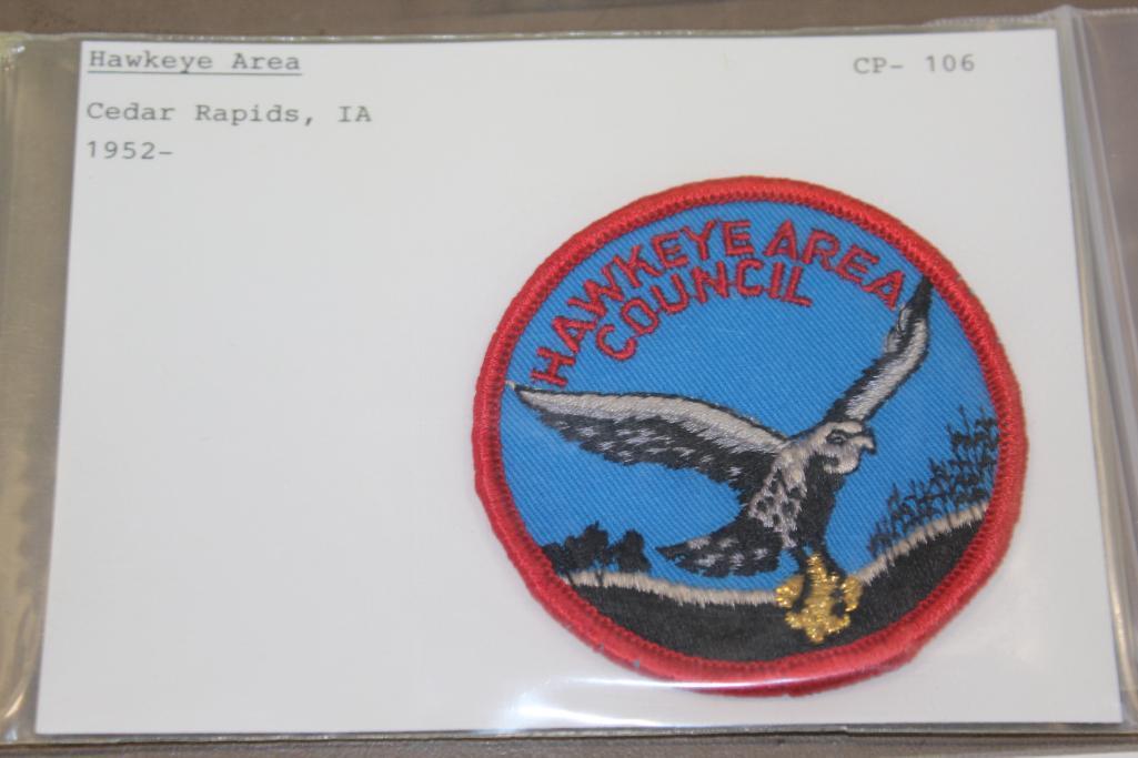 11 Cedar Rapids, Iowa Hawkeye Area Council BSA Patches