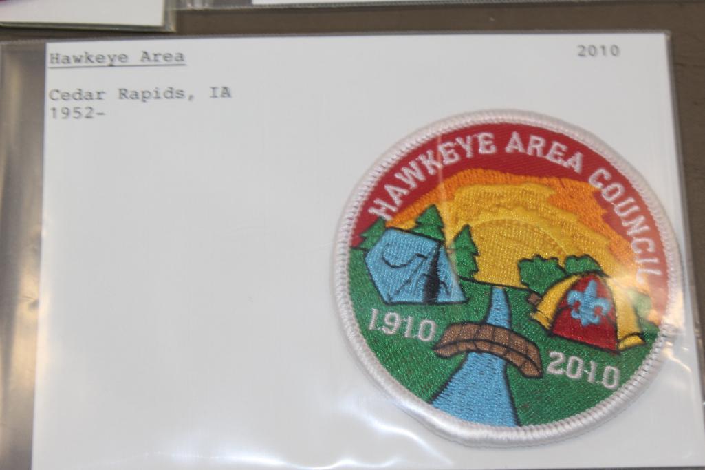 11 Cedar Rapids, Iowa Hawkeye Area Council BSA Patches