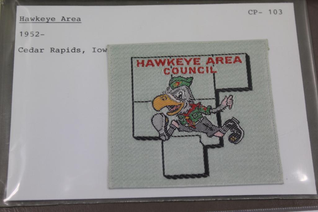 11 Cedar Rapids, Iowa Hawkeye Area Council BSA Patches