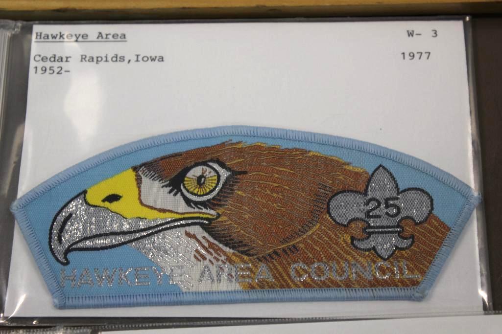 11 Cedar Rapids, Iowa Hawkeye Area Council BSA Patches