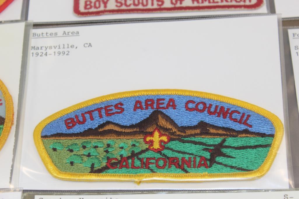 16 Mixed BSA Patches from NJ and CA Councils