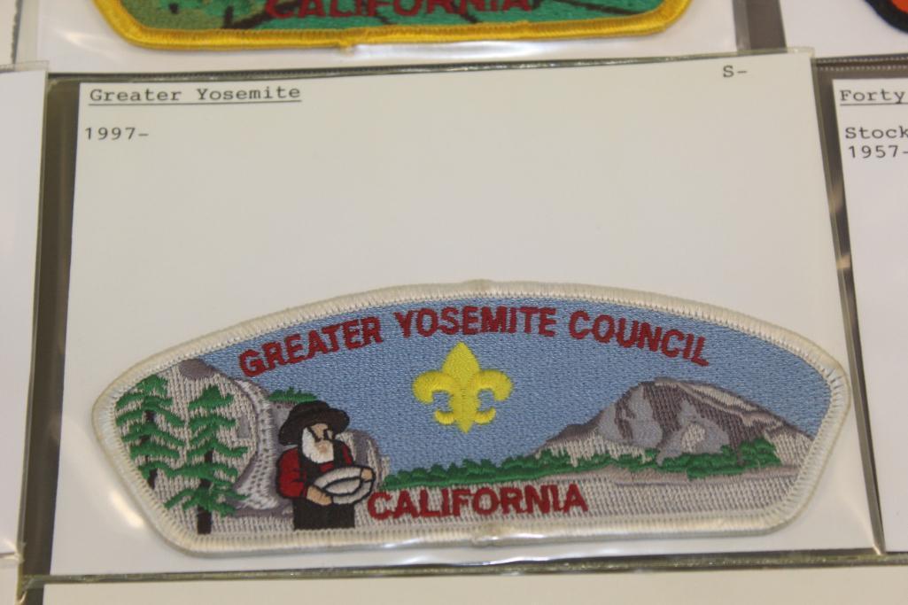 16 Mixed BSA Patches from NJ and CA Councils