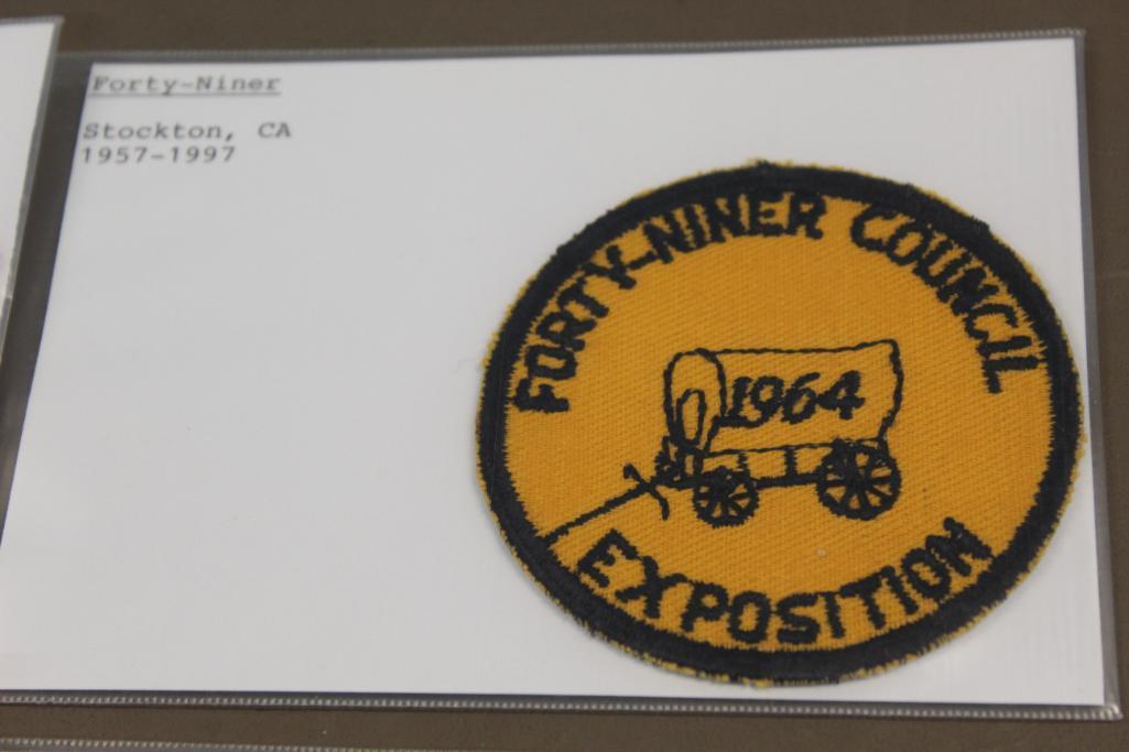 16 Mixed BSA Patches from NJ and CA Councils