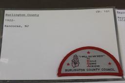 16 Mixed BSA Patches from NJ and CA Councils