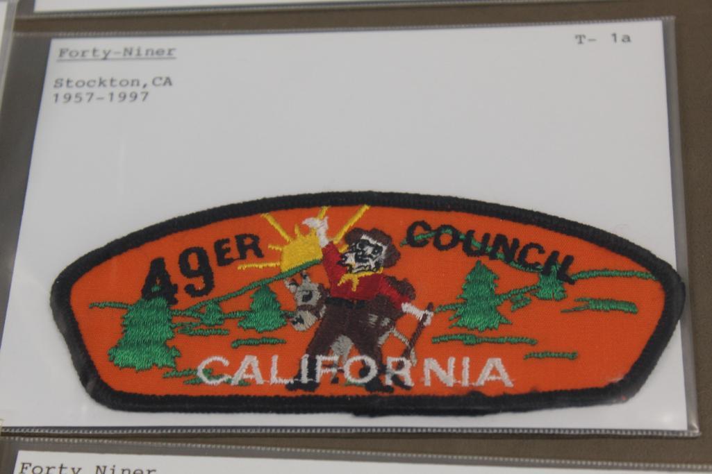 16 Mixed BSA Patches from NJ and CA Councils