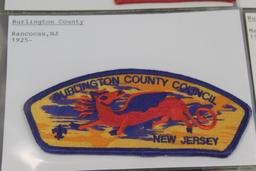 16 Mixed BSA Patches from NJ and CA Councils