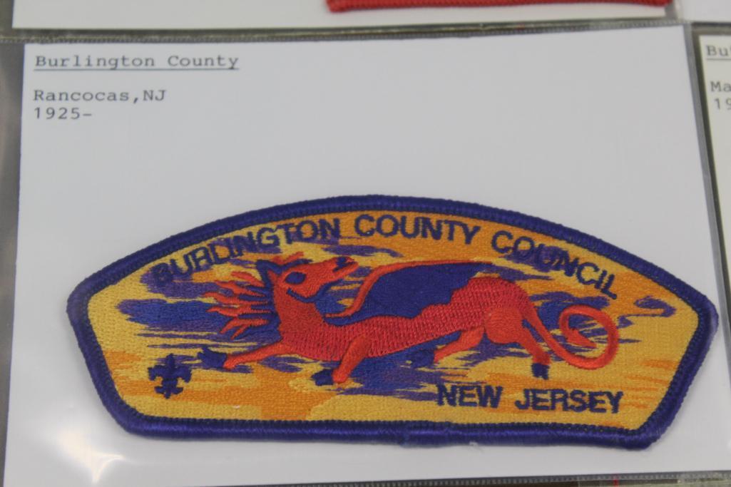 16 Mixed BSA Patches from NJ and CA Councils