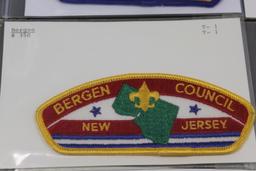 16 Mixed BSA Patches from NJ and CA Councils