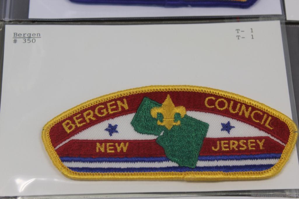 16 Mixed BSA Patches from NJ and CA Councils