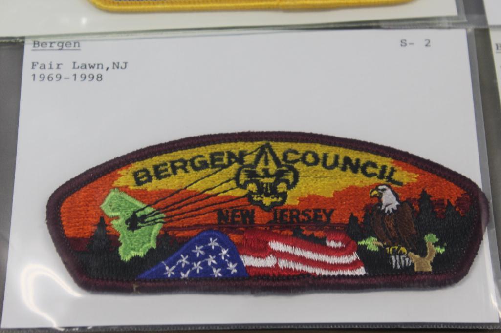 16 Mixed BSA Patches from NJ and CA Councils