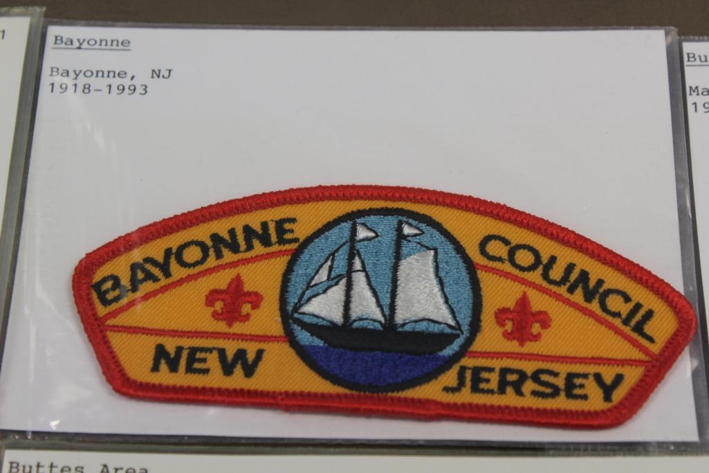 16 Mixed BSA Patches from NJ and CA Councils