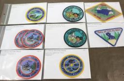 7 Tri-Shrine Heritage Trails BSA Patches and 2 More