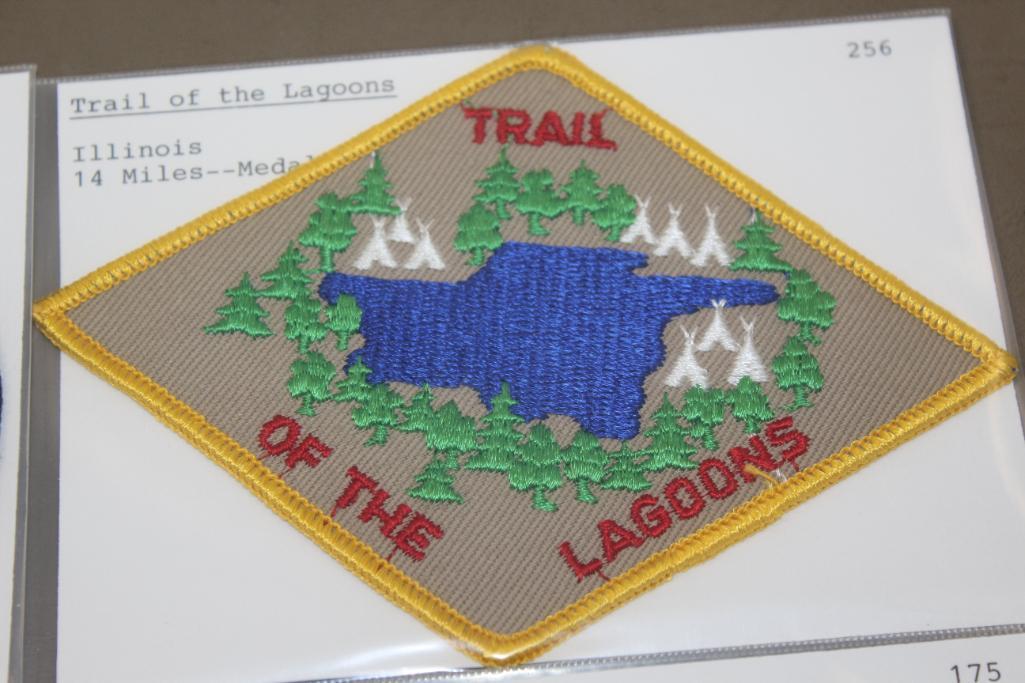 7 Tri-Shrine Heritage Trails BSA Patches and 2 More