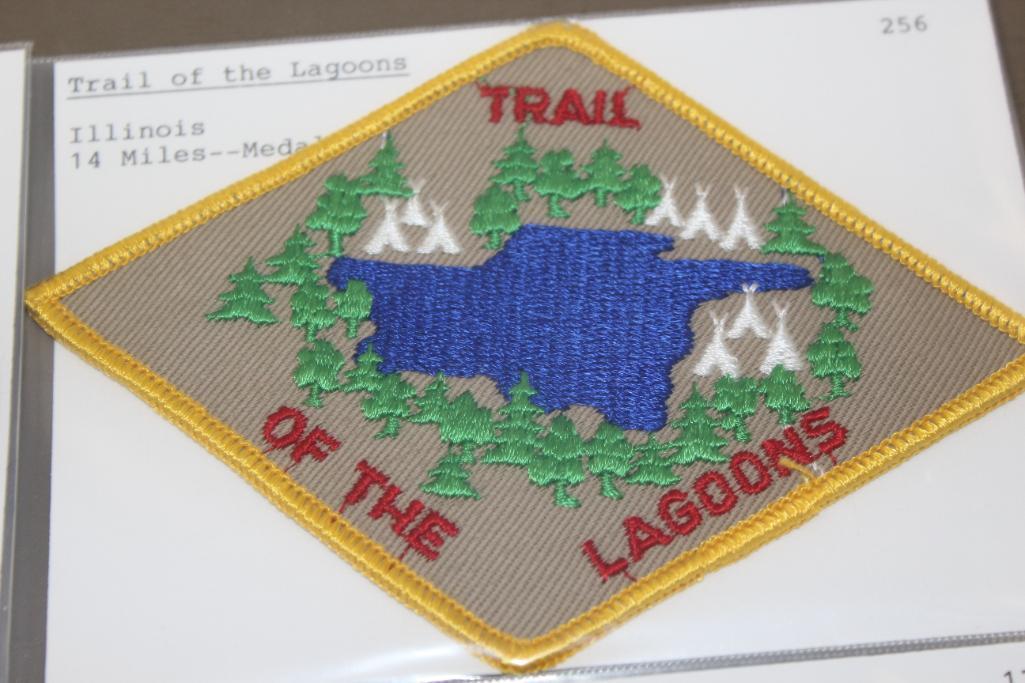 7 Tri-Shrine Heritage Trails BSA Patches and 2 More