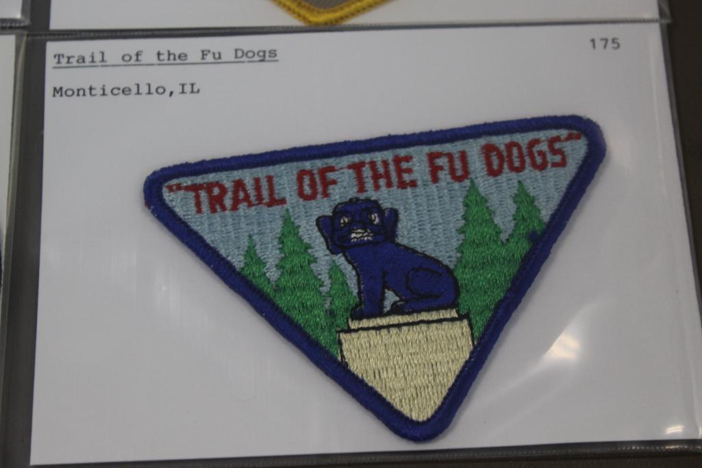 7 Tri-Shrine Heritage Trails BSA Patches and 2 More