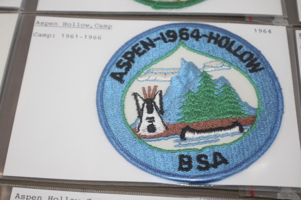 12 Great Vintage BSA Camp Patches