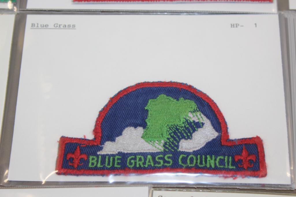 11 Unique BSA Council Patches or Sets with A&B Names