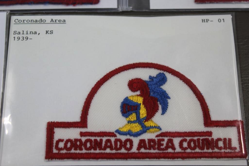 11 Unique BSA Council Patches or Sets with A&B Names