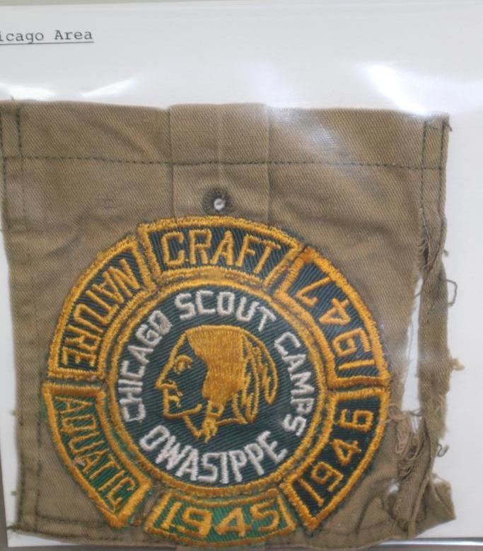 Chicago Scout Camps 1945-1947 Patch Set