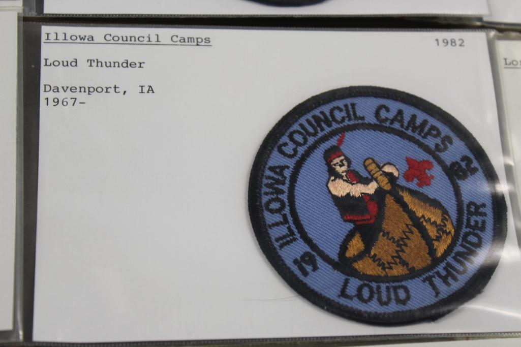 15 Mixed Scouting Camp Patches