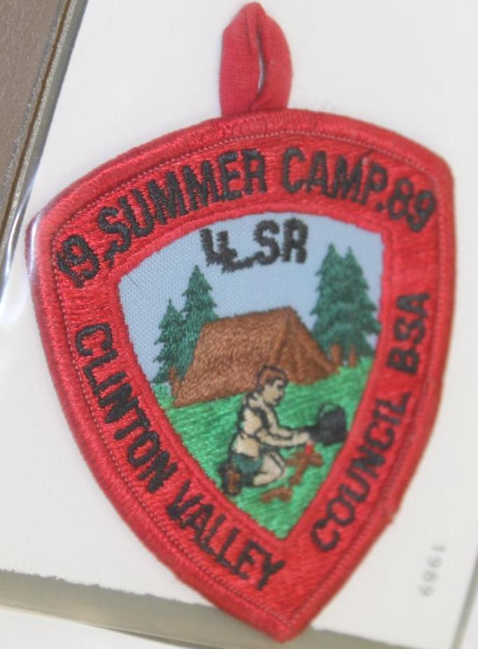 15 Mixed Scouting Camp Patches