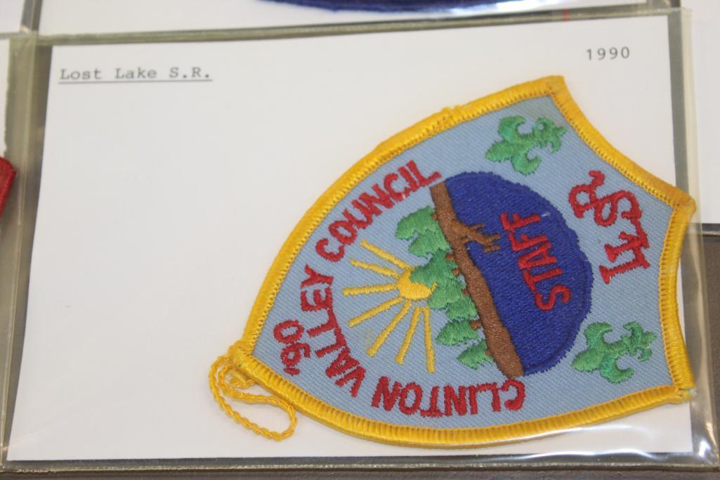 15 Mixed Scouting Camp Patches