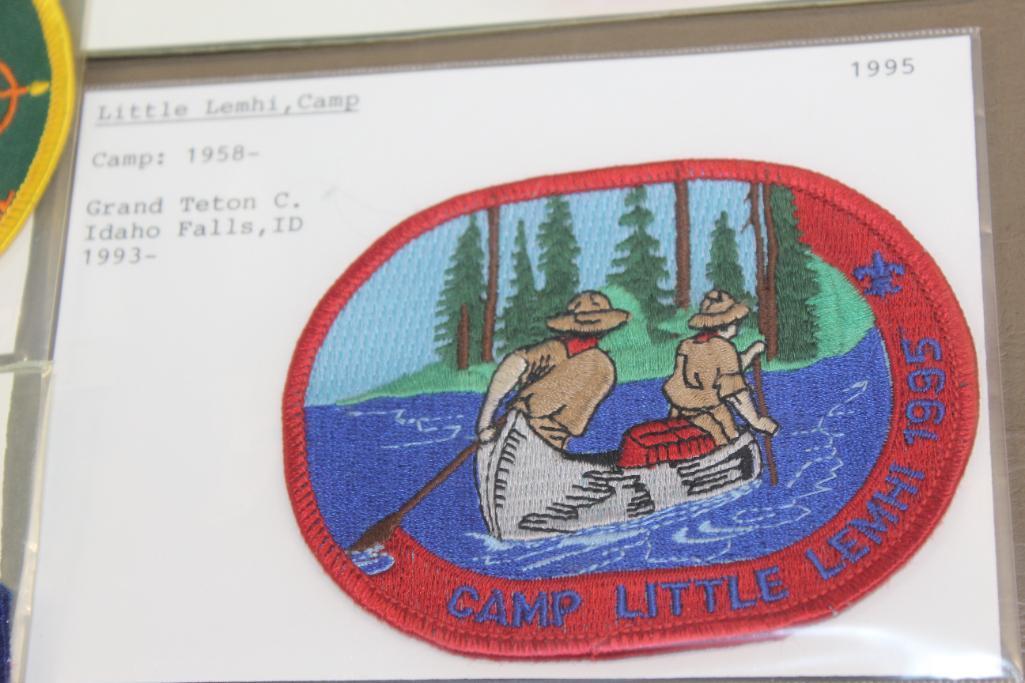 15 Mixed Scouting Camp Patches