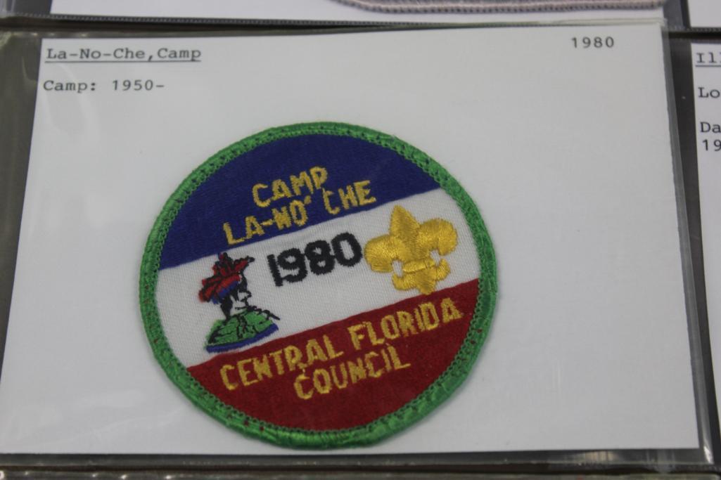 15 Mixed Scouting Camp Patches