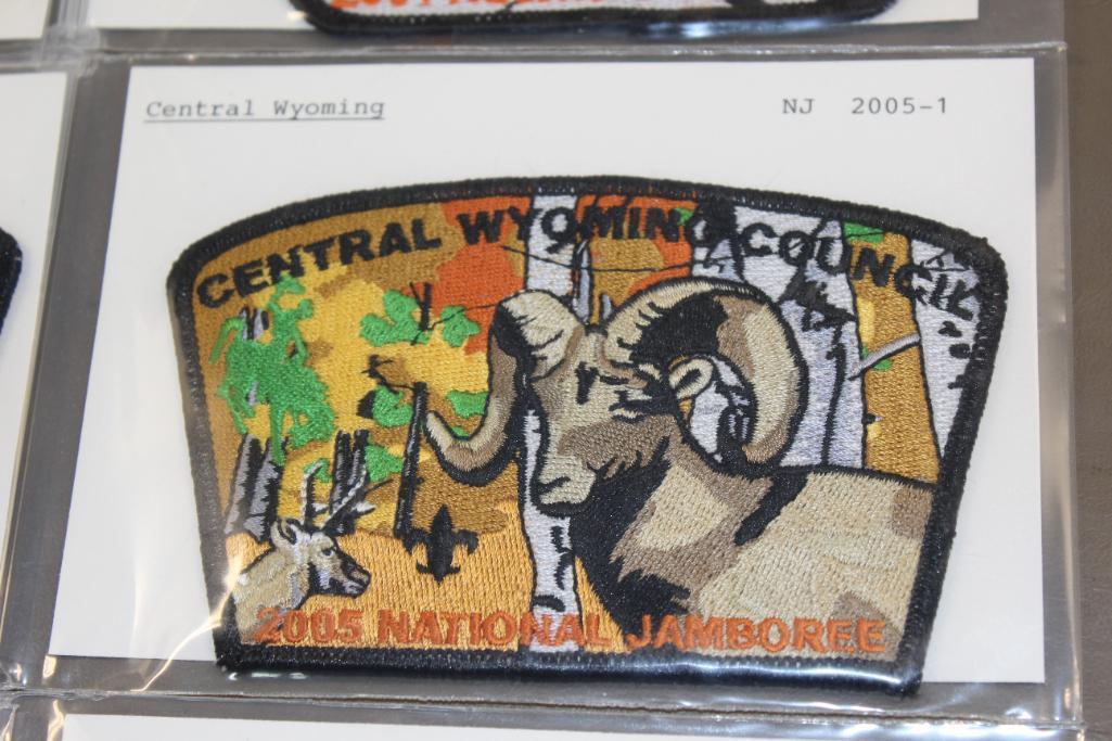 17 Mixed BSA Patches From Central Wyoming Region