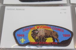 17 Mixed BSA Patches From Central Wyoming Region