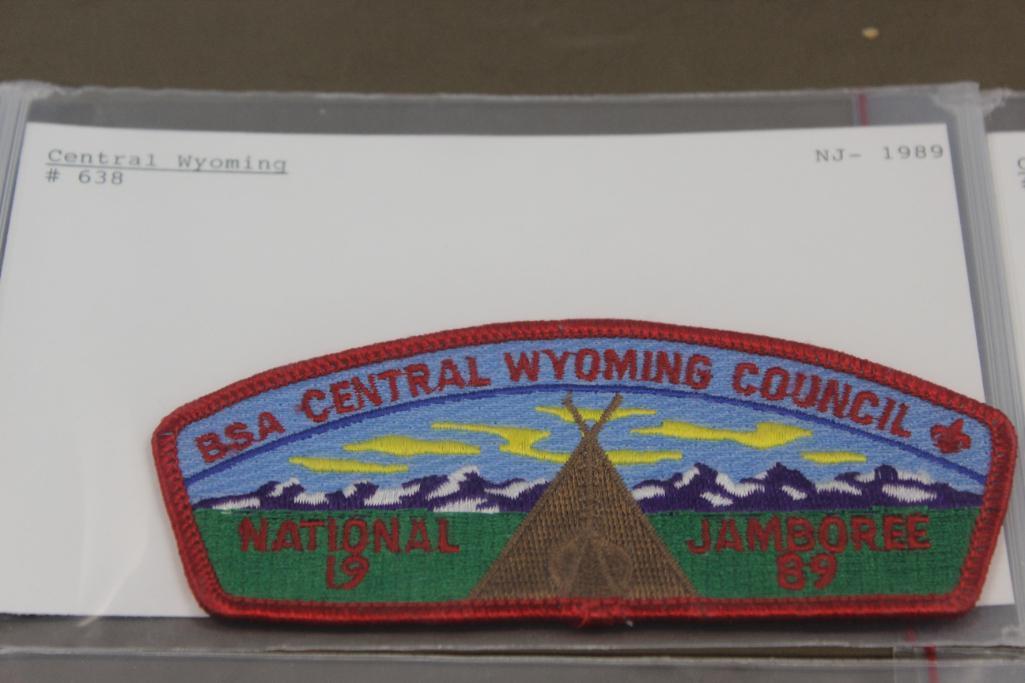 17 Mixed BSA Patches From Central Wyoming Region