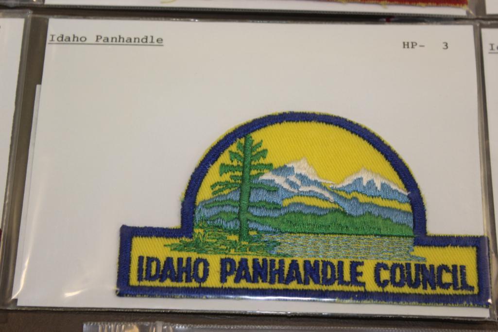 10 BSA Council Patches Including 6 Idaho Panhandle Council