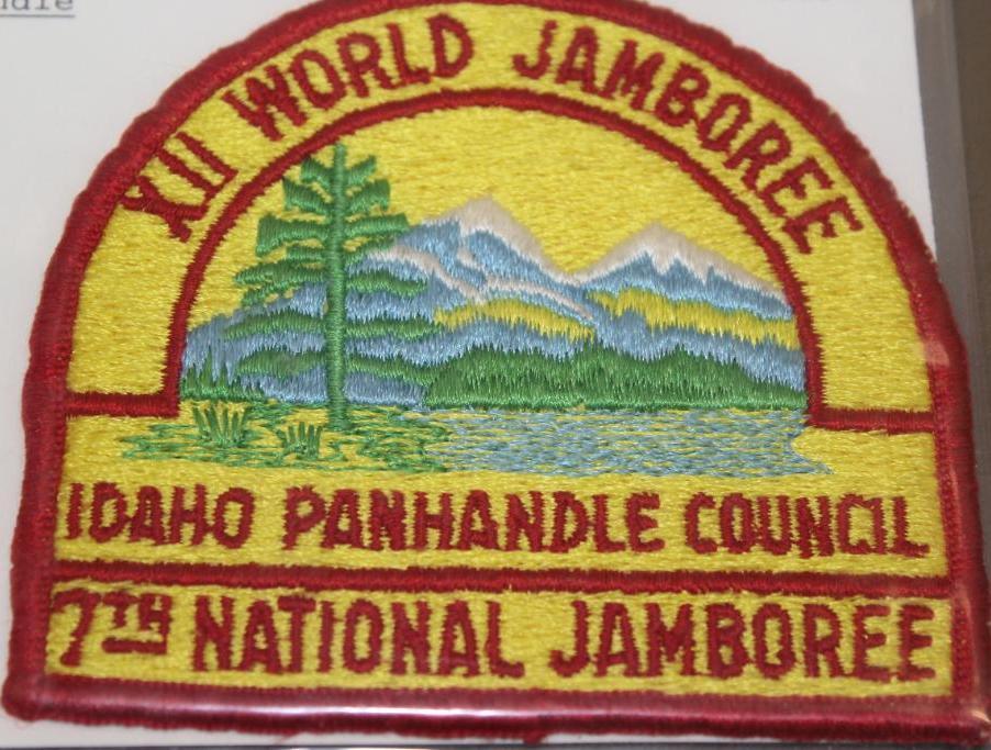 10 BSA Council Patches Including 6 Idaho Panhandle Council