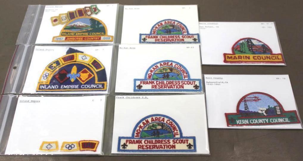 8 Unique BSA Council Patches or Sets