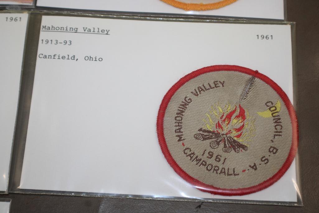 10 BSA Patches in Different Styles Dated 1959-1961
