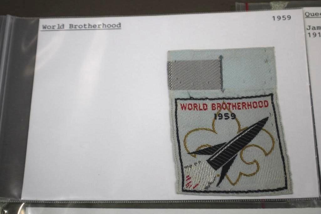 10 BSA Patches in Different Styles Dated 1959-1961