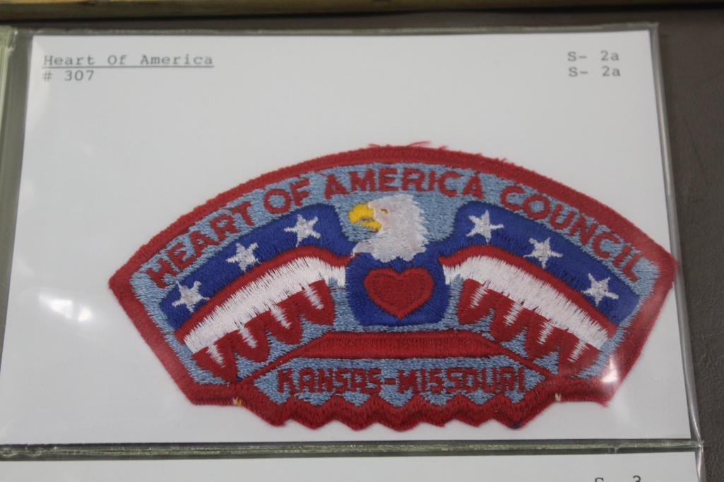 Heart of America and More BSA Council Patches