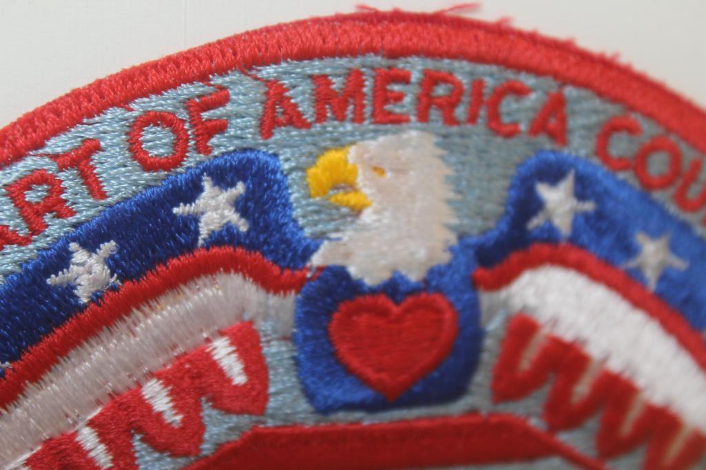 Heart of America and More BSA Council Patches