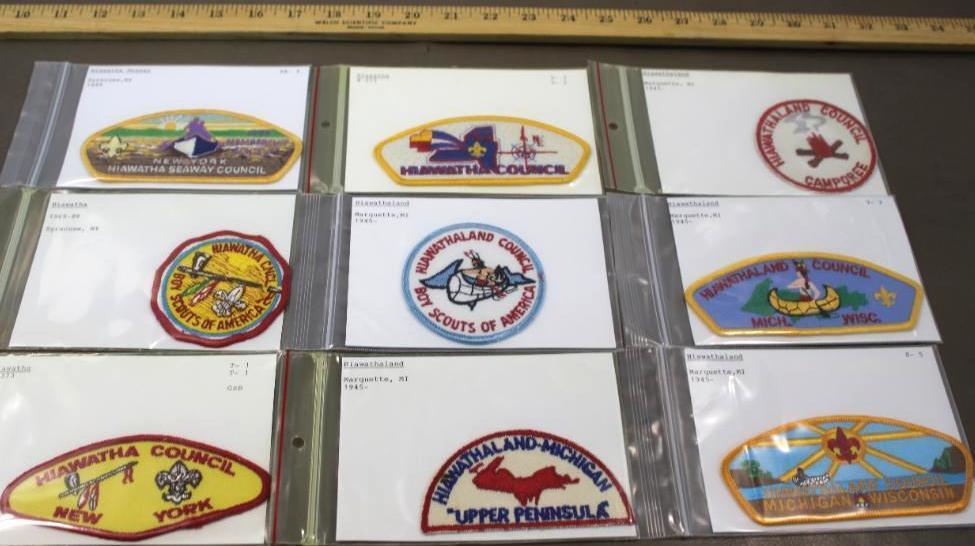 The Hiawatha Councils BSA Patches