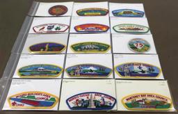 15 Mixed Scout Council Patches for M-Name Councils