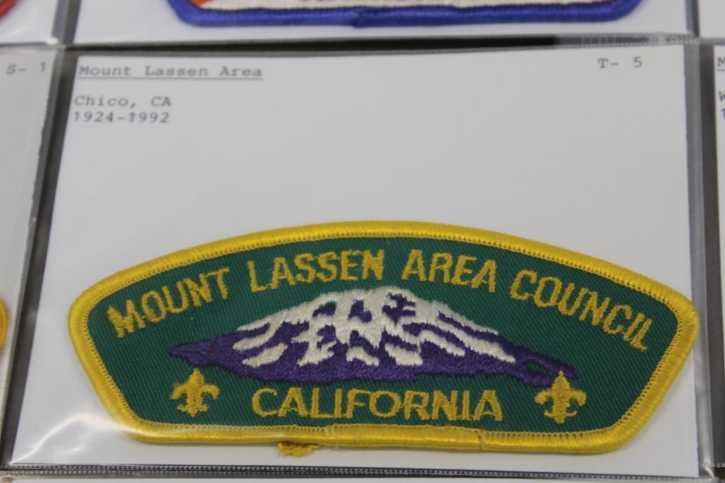 15 Mixed Scout Council Patches for M-Name Councils