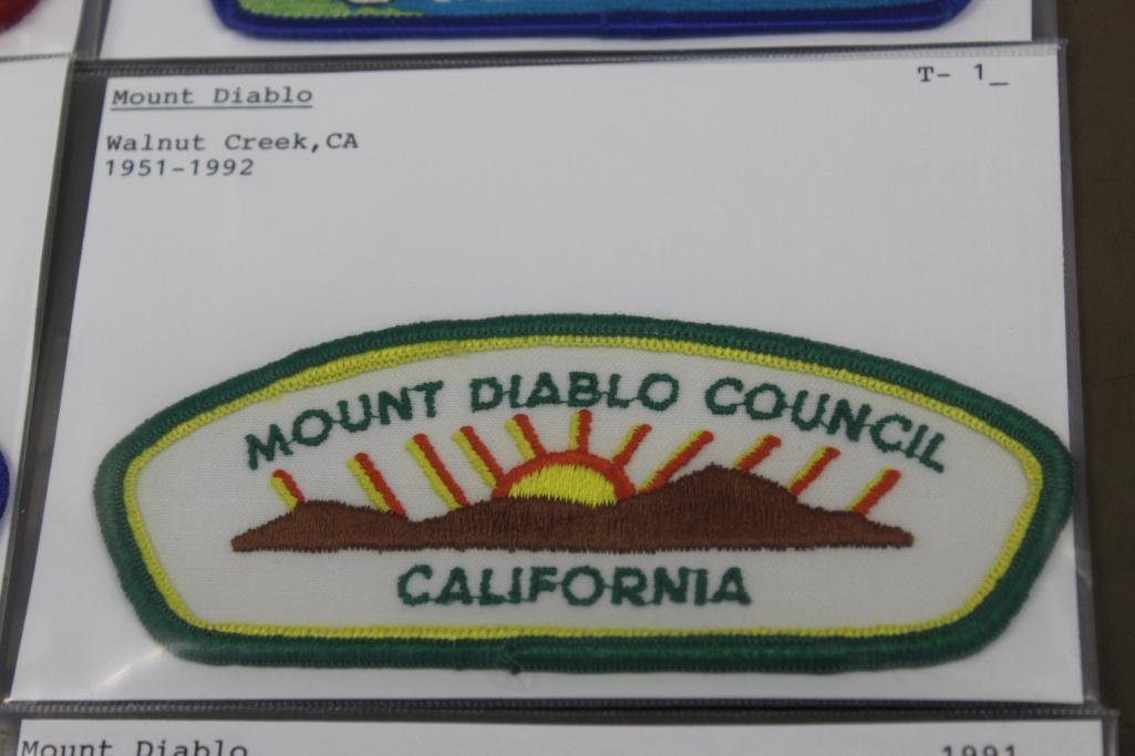 15 Mixed Scout Council Patches for M-Name Councils