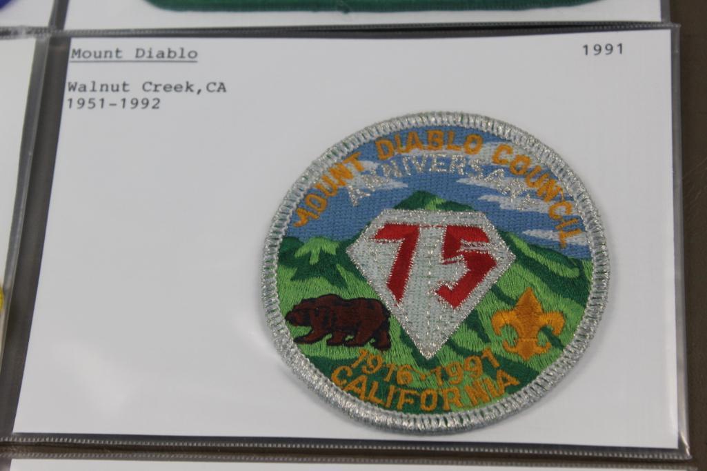 15 Mixed Scout Council Patches for M-Name Councils