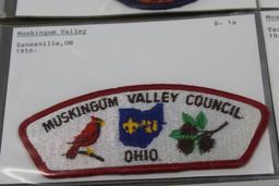 15 Mixed Scout Council Patches for M-Name Councils