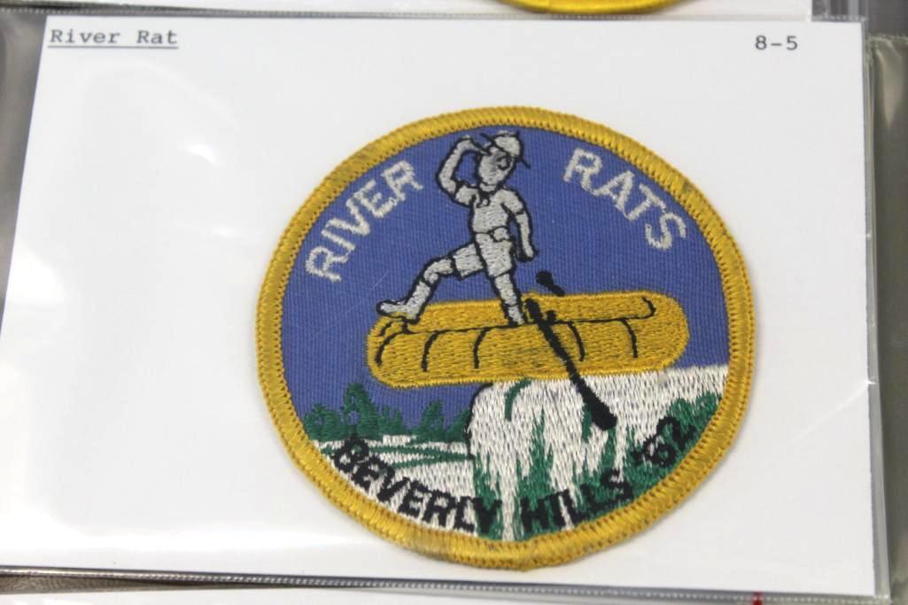 11 BSA San Diego Council and Other River Rats Patches